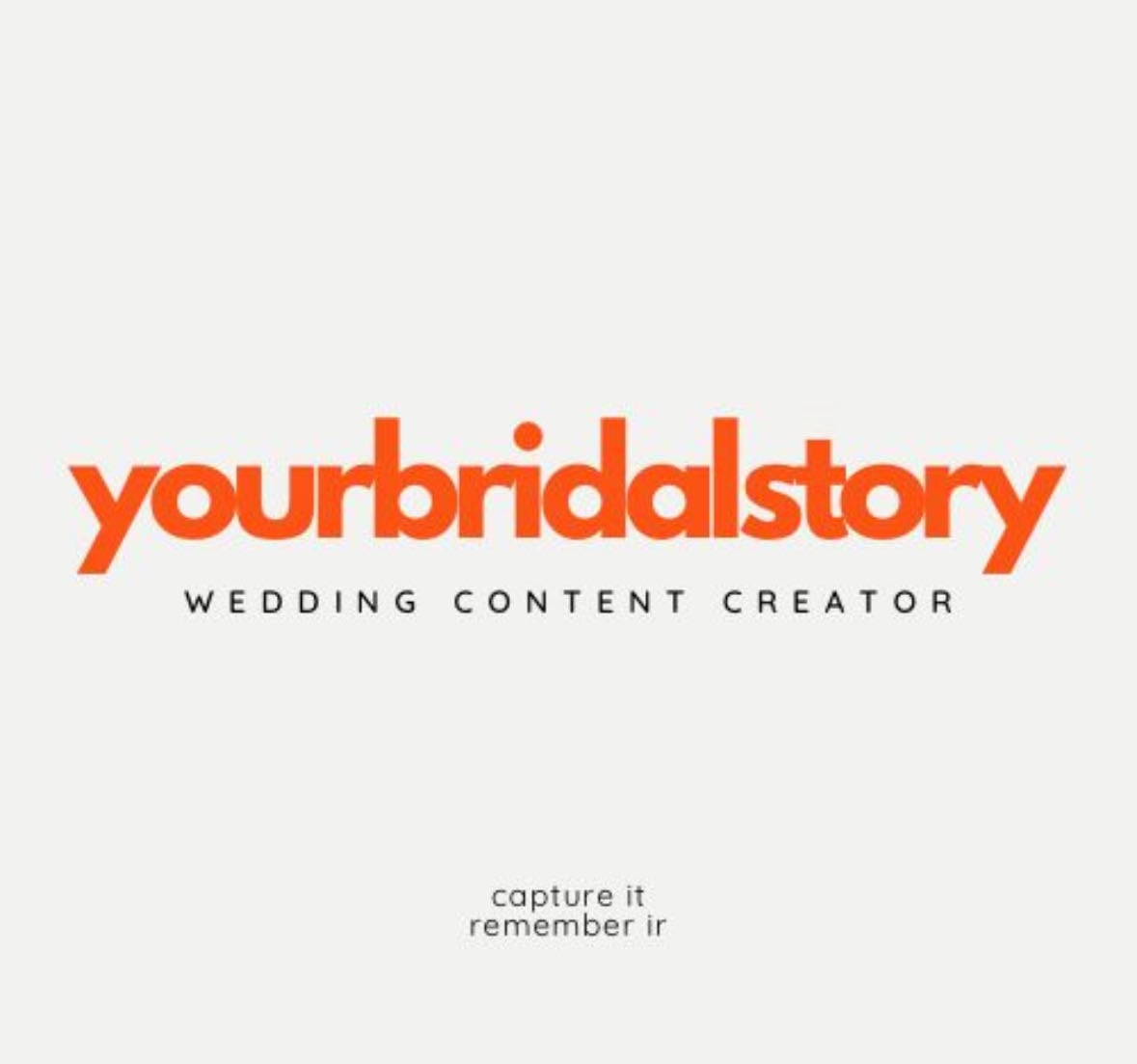 yourbridalstory - Wedding Content Creator