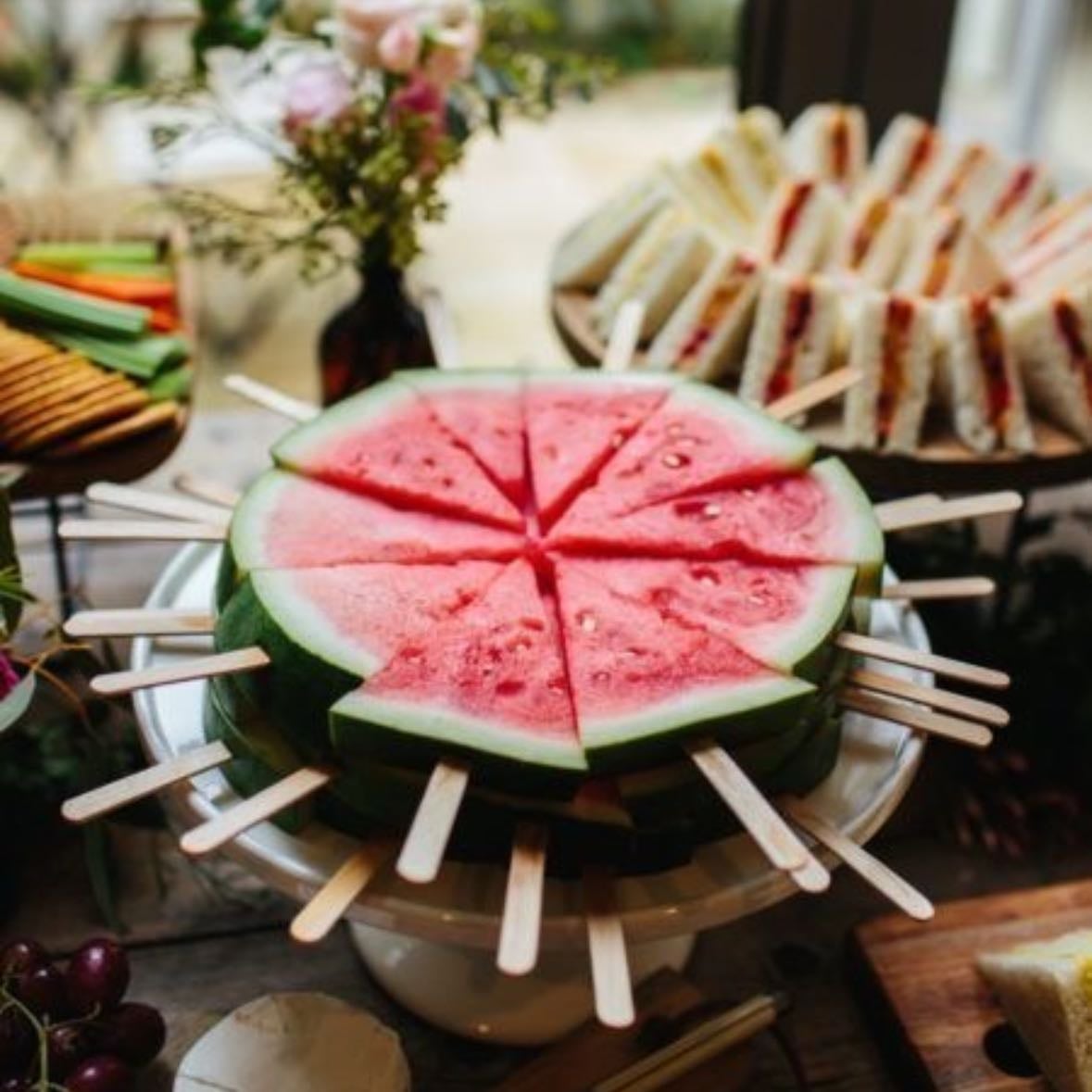 Wassermelonen Spieße