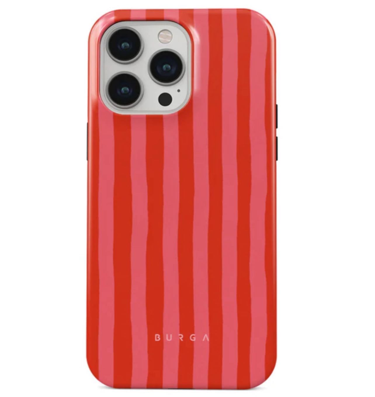 Tough iPhone 13 Pro Max Case in "Pomegranate" - $80