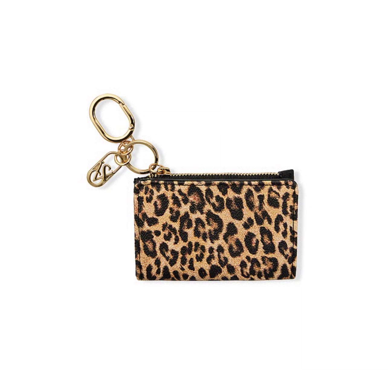 Leopard Keychain Cardholder/Wallet - $35