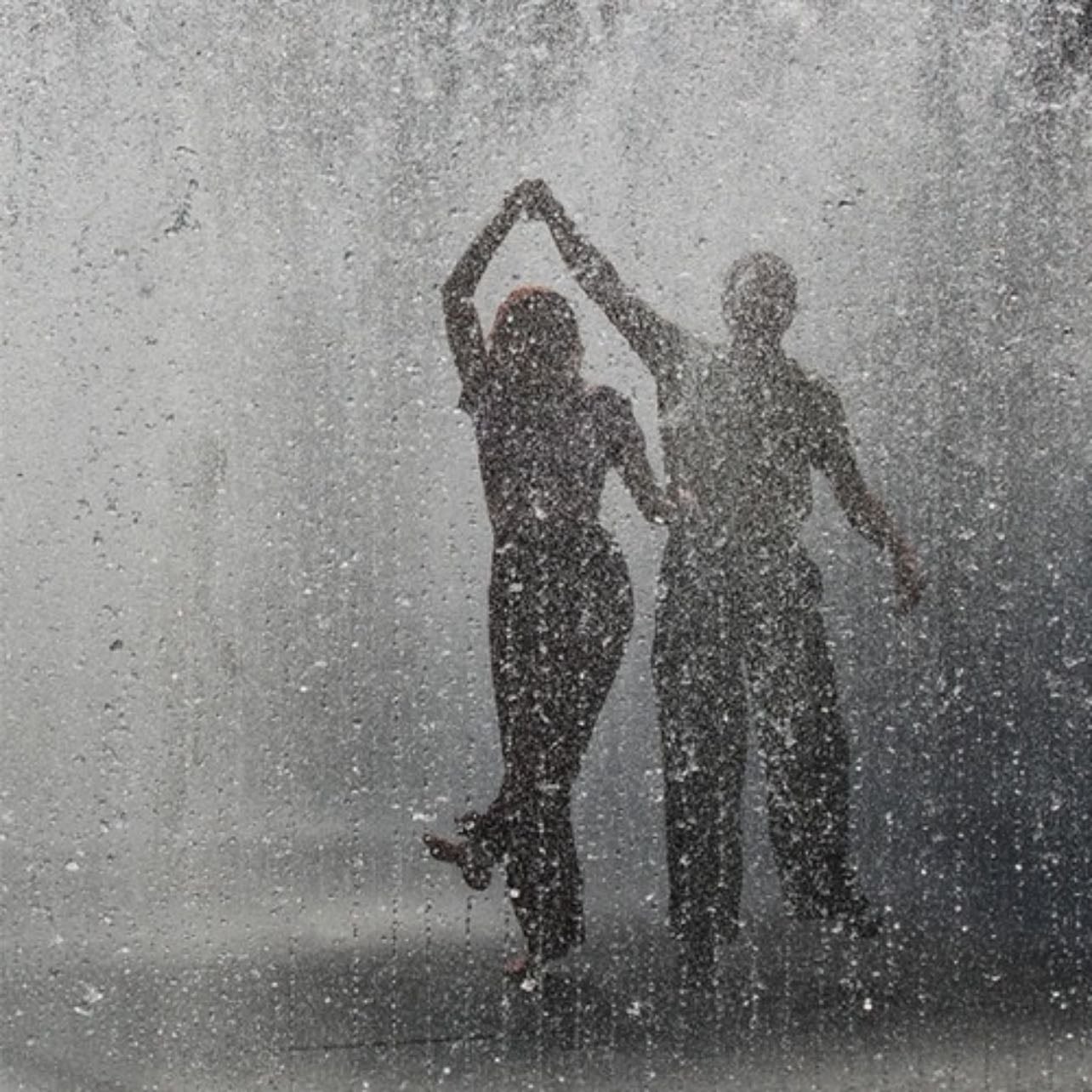 Dance in the rain - (with someone I love)