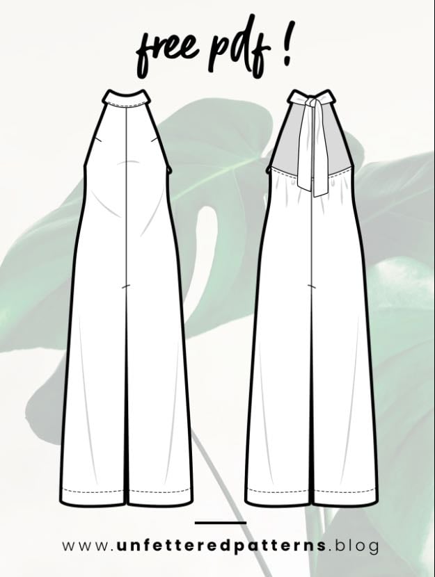 Halter neck jumpsuit