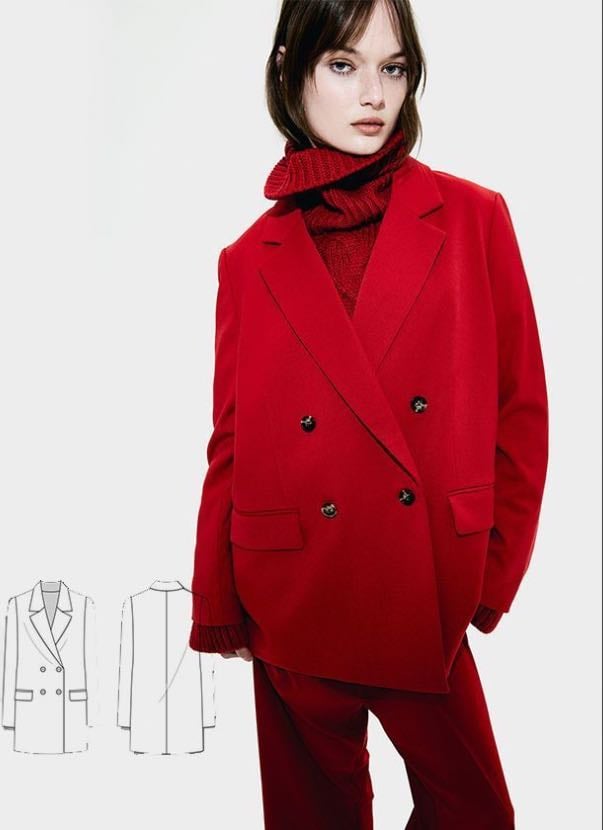 Double Breasted Coat