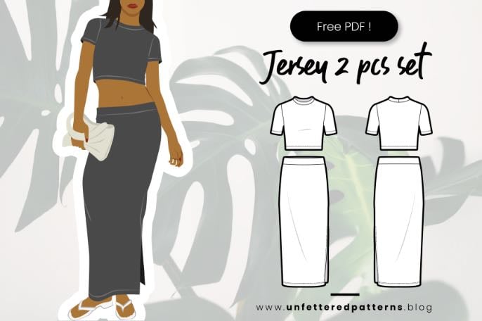 Jersey 2 piece set
