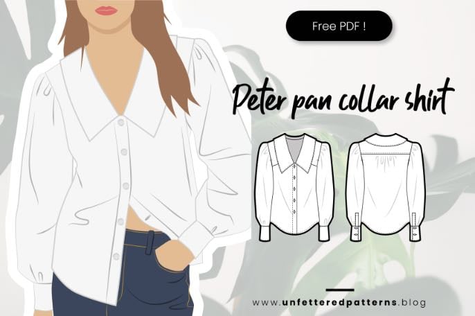 Peter Pan collar shirt