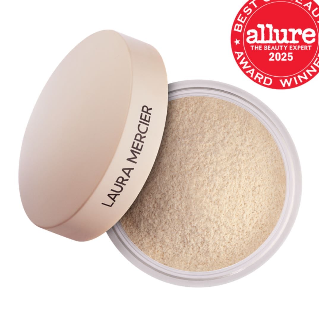 Powder - She takes the tiniest bit of a powder than puts it under eyes and where she put concealer or just what’s left over in the brush she just puts it under eyes