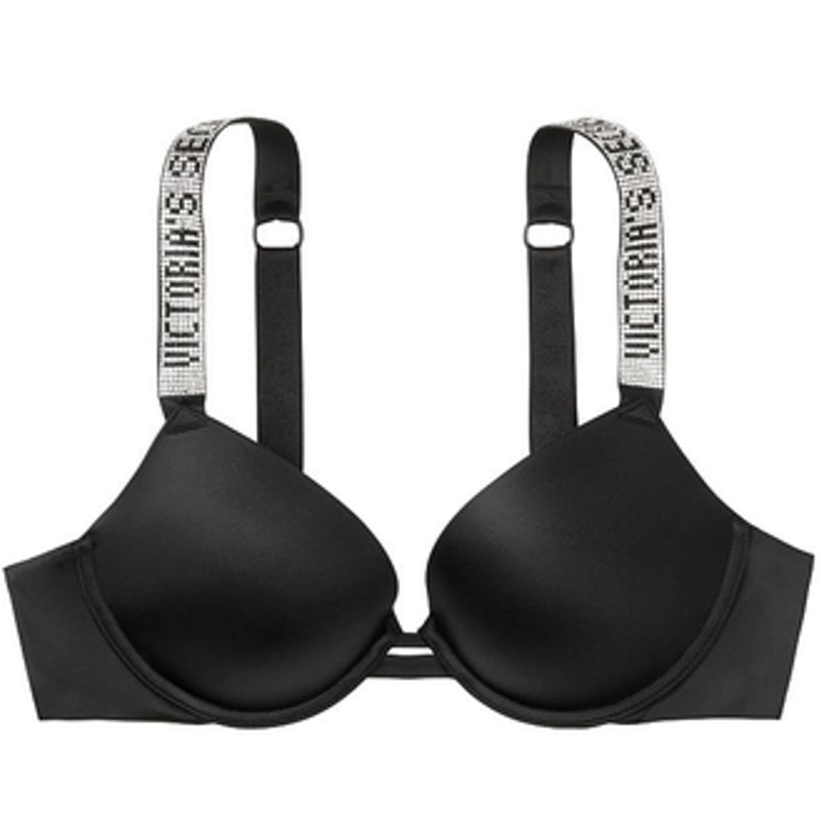 black bra by victoria secrets - sutiã alça decorada XD