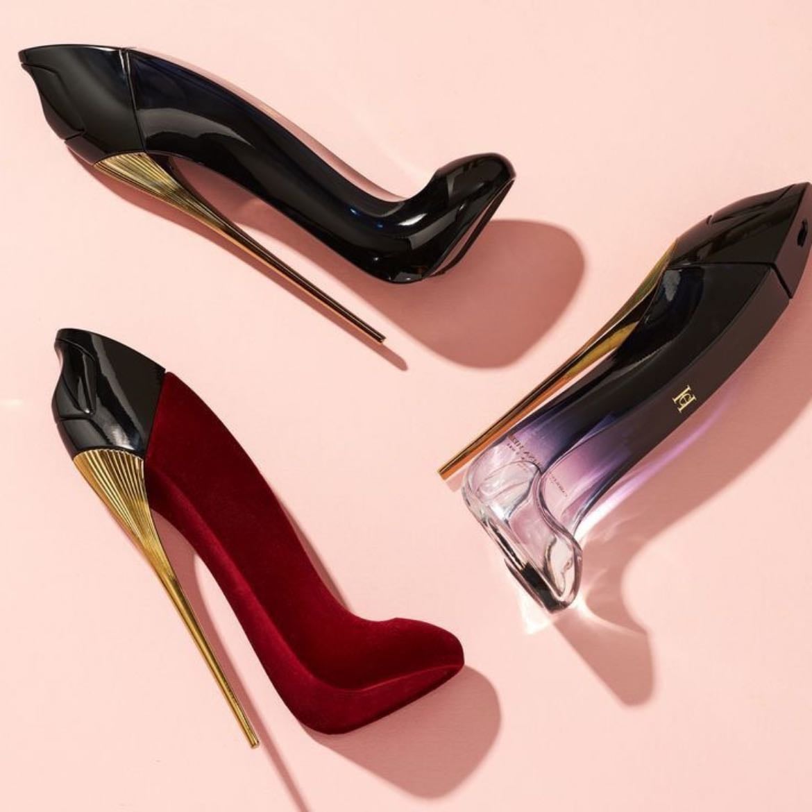 Perfumes from the Good Girl line by Carolina Herrera
