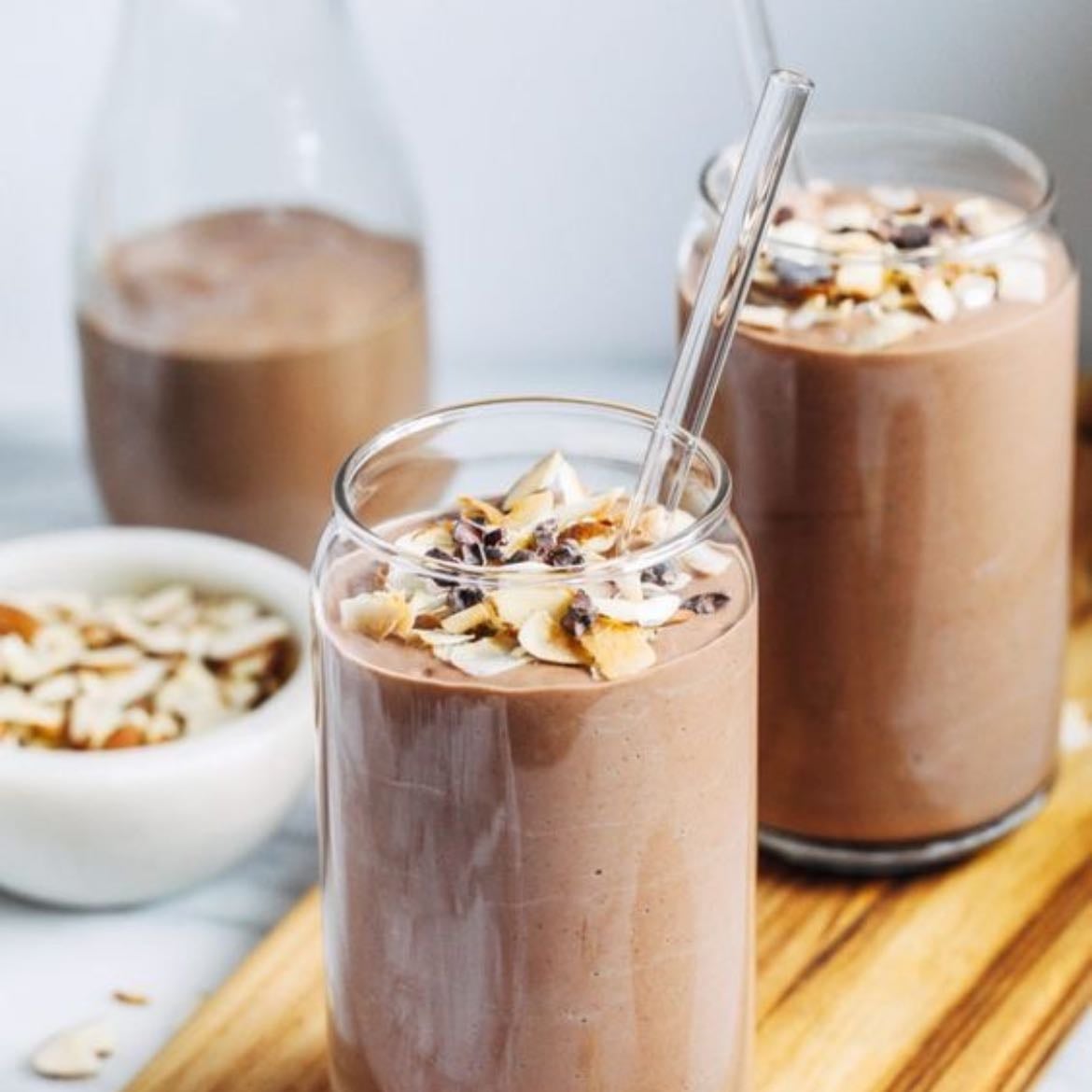Guilt-free double chocolate smoothie - (English version)