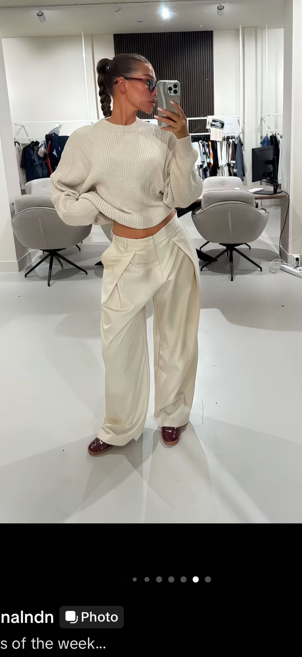White Trousers