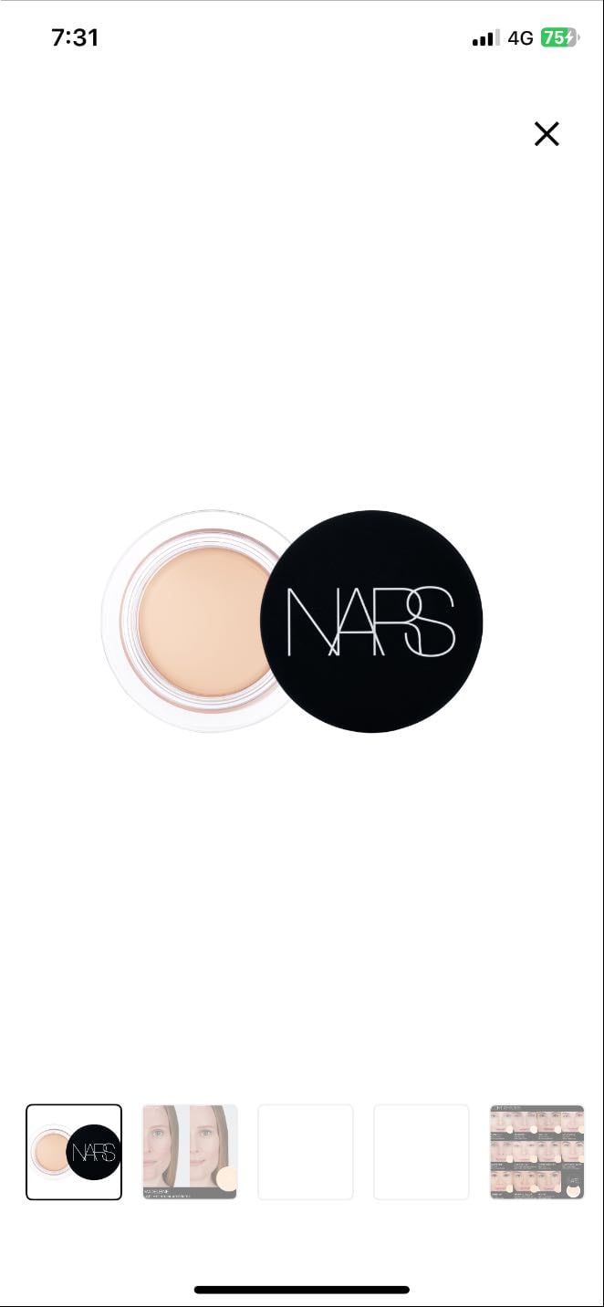 NARS SOFT MATTE Complete Concealer - shade: chantilly