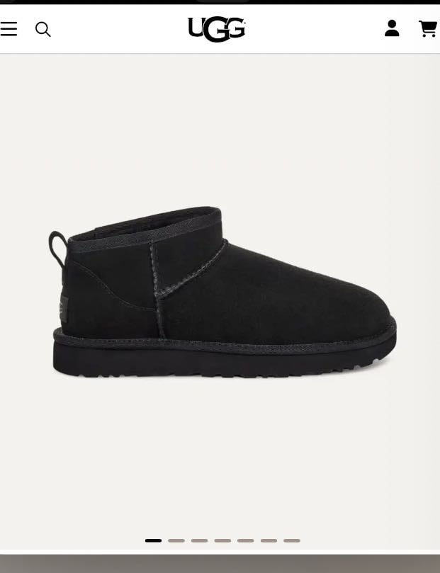 UGG Classic Ulra Mini Boot - Black