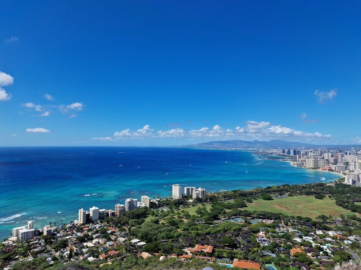 Diamond Head Crater Hike - Great view of Waikiki