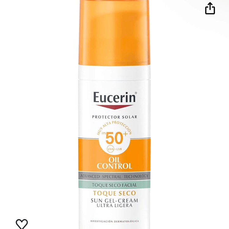 SPF - Eucerin Sun Face Oil Control FPS50+