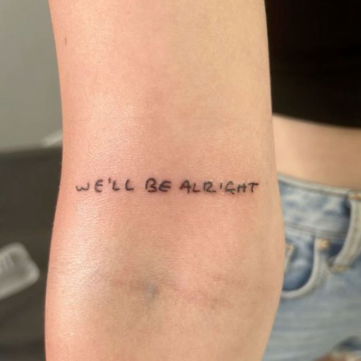 “We’ll be alright”