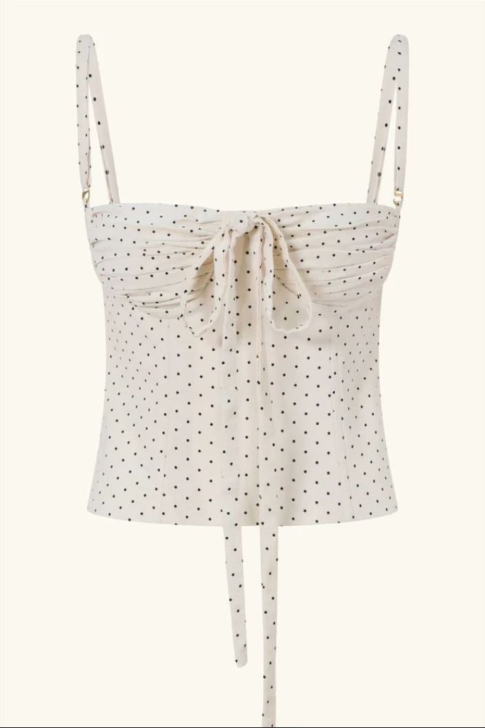 Polka dots top