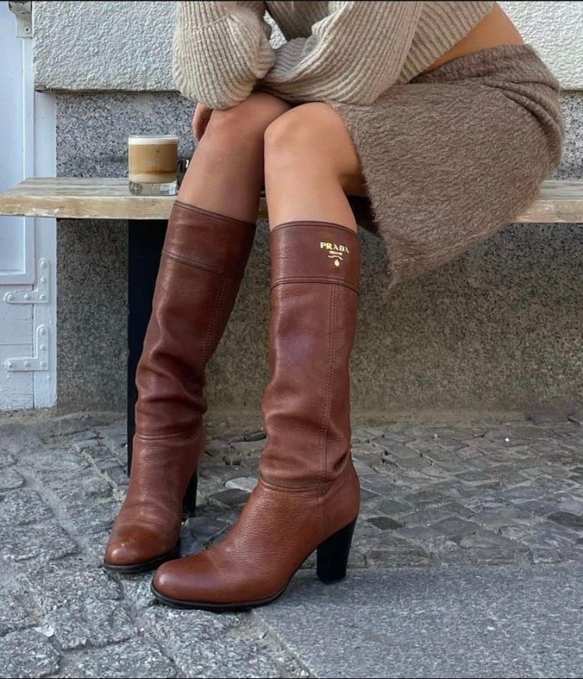 Brown boots - Prada ones