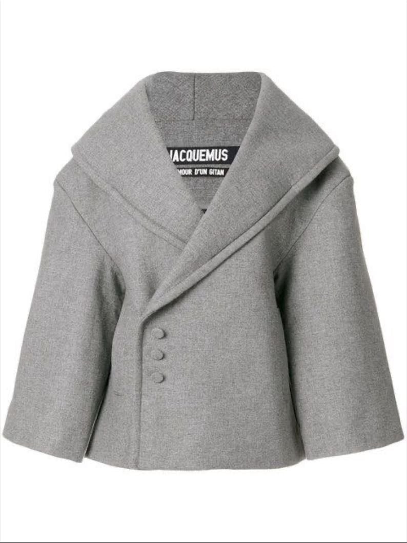 Grey coat - Jacquemus