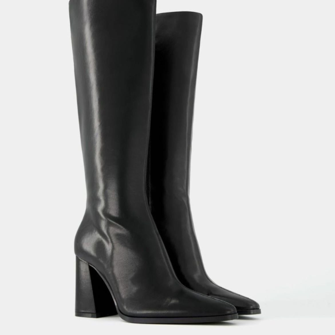 Black-long boots