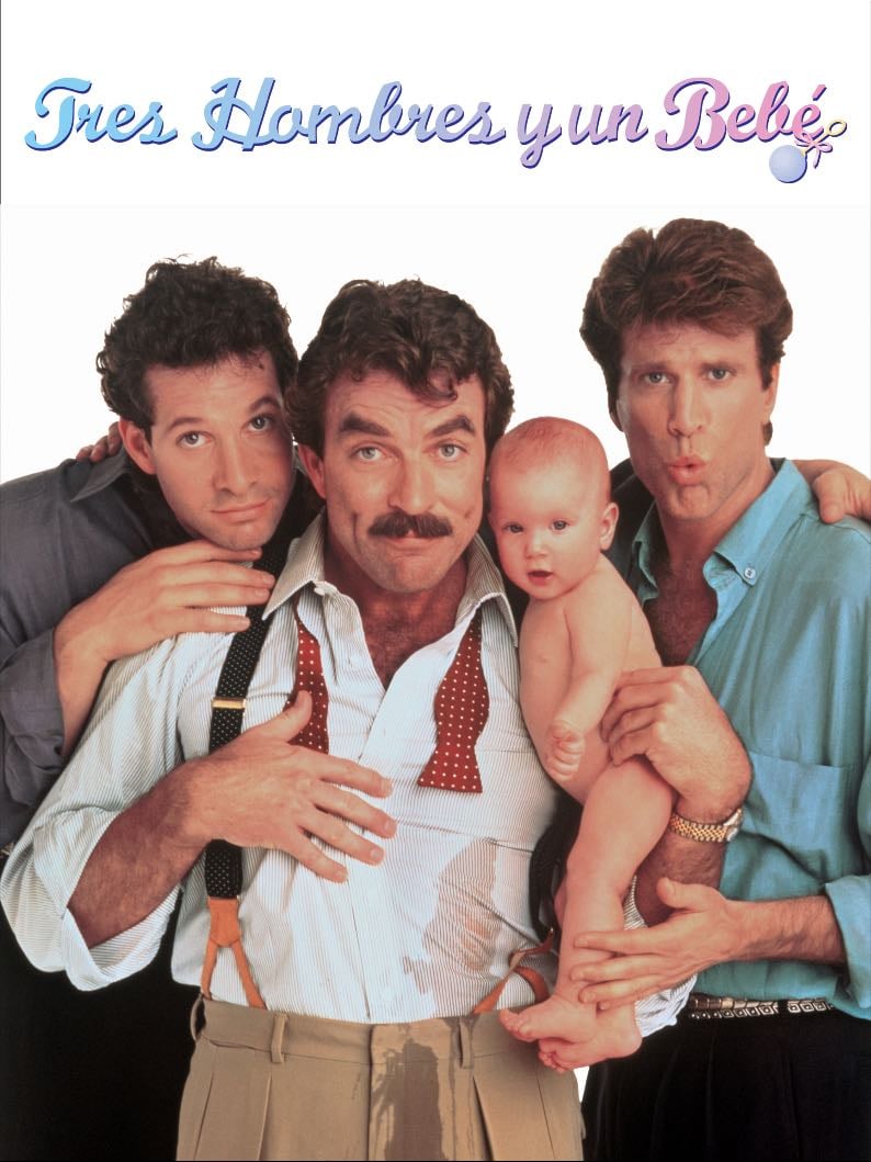 Tres hombres y un bebé - Leonard Nimoy · 1987
