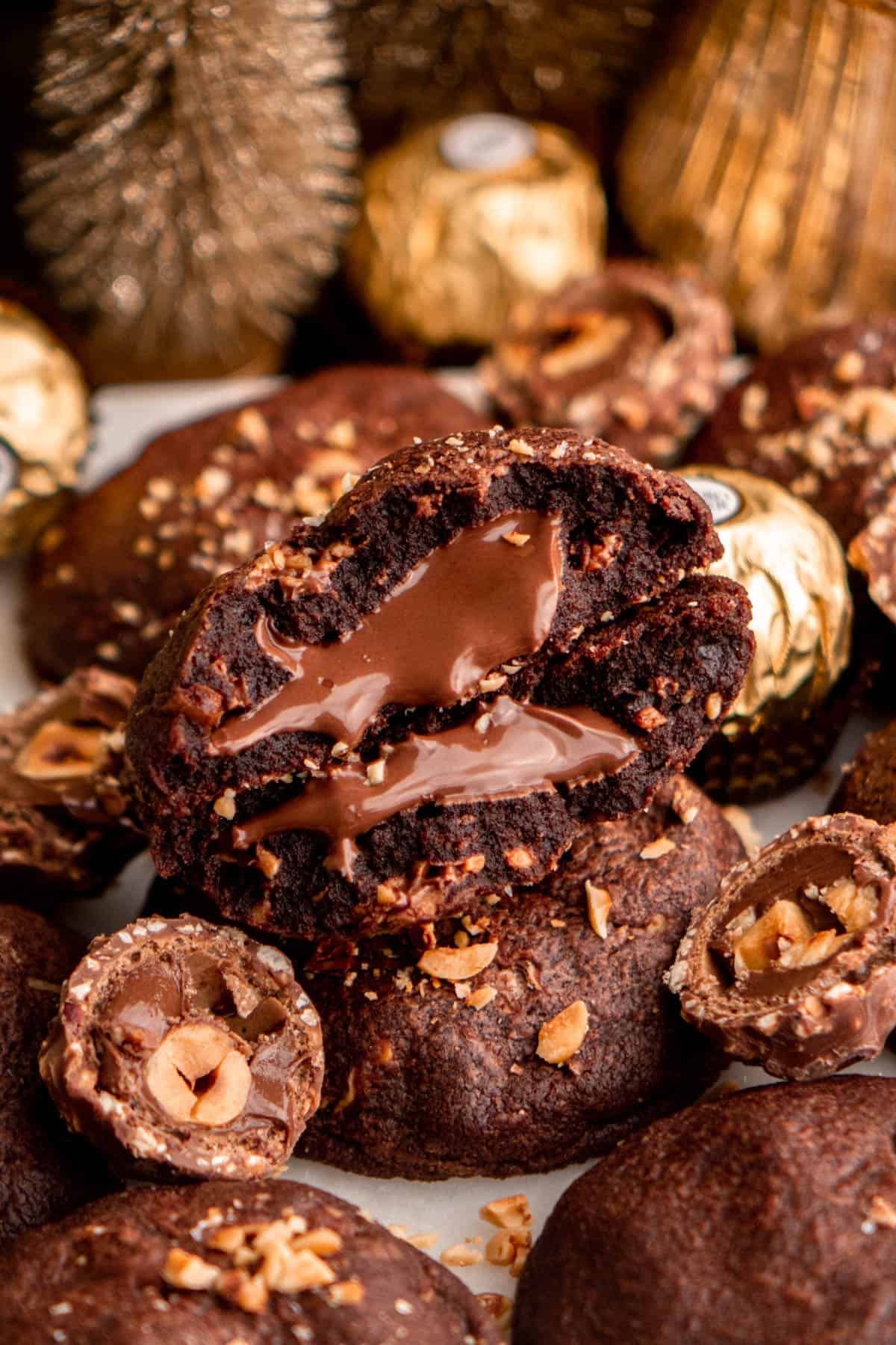 nutella cookie - In Bloom Bakery