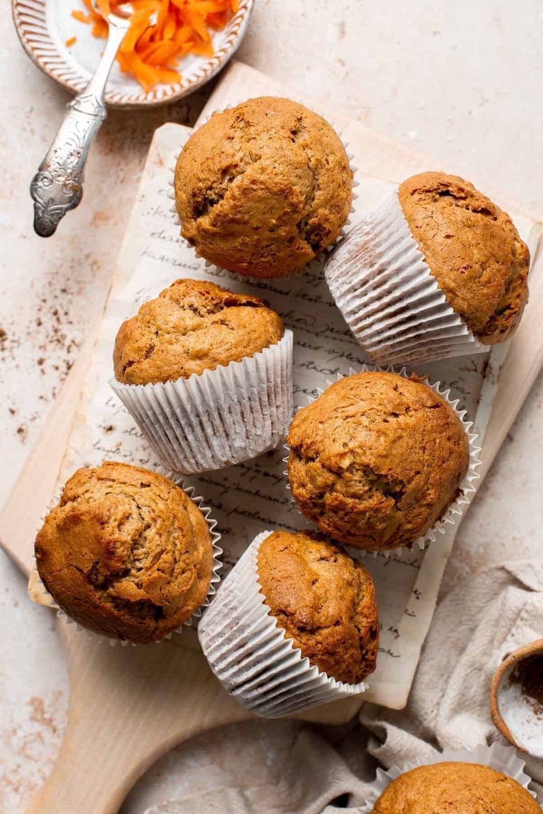 muffin de carrot cake