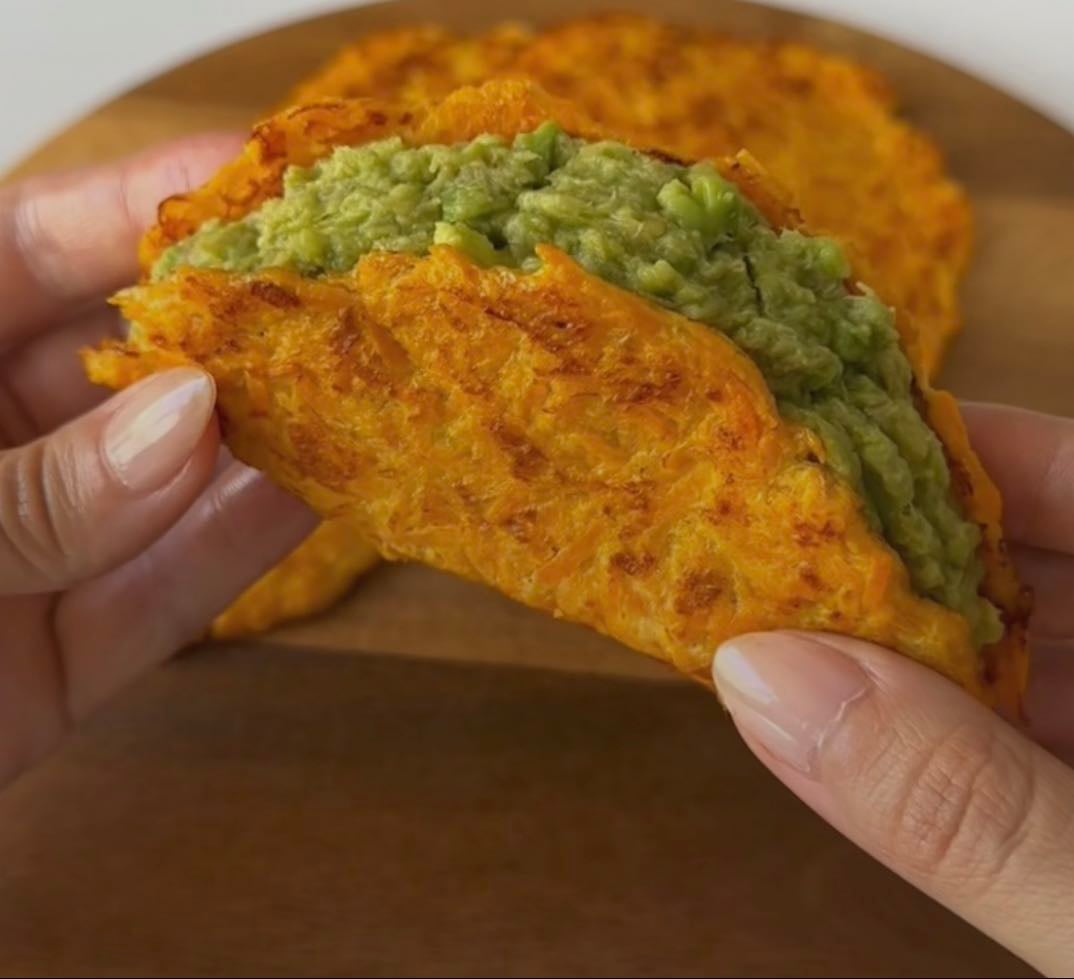 tacos de zanahoria