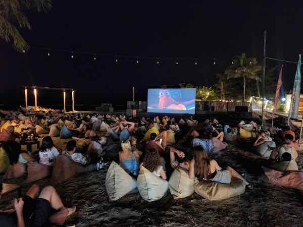 Aston Movie Night Best Sunset Point Gili Trawangan - movies every night