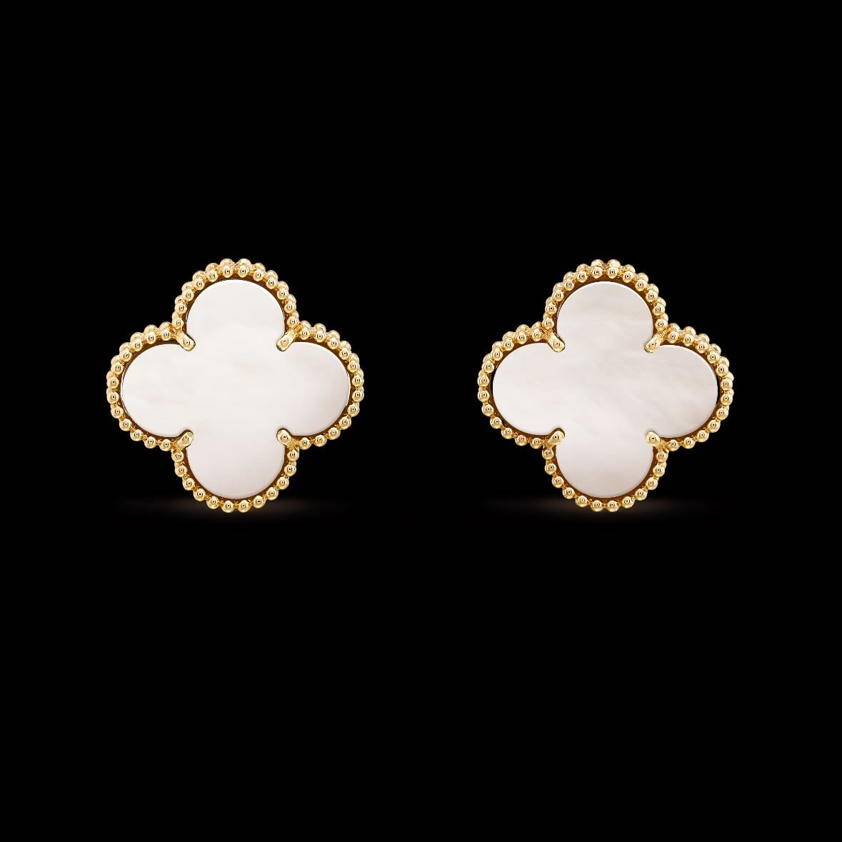 Van cleef mother of pearl earrings - £4200