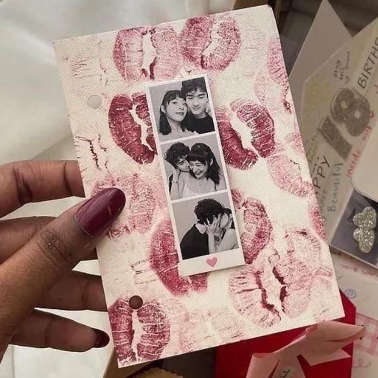 kisses with photo
