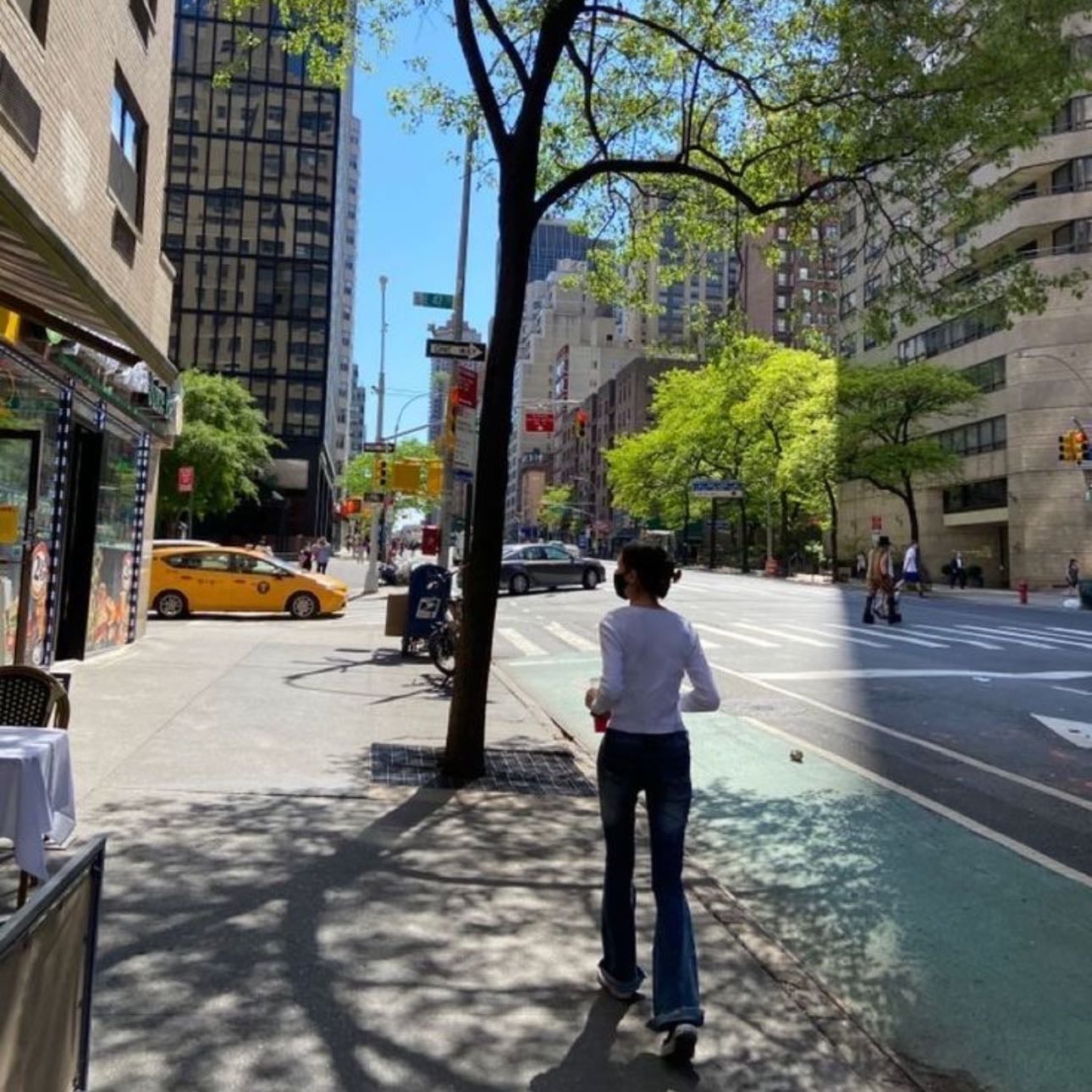 Walking in the city