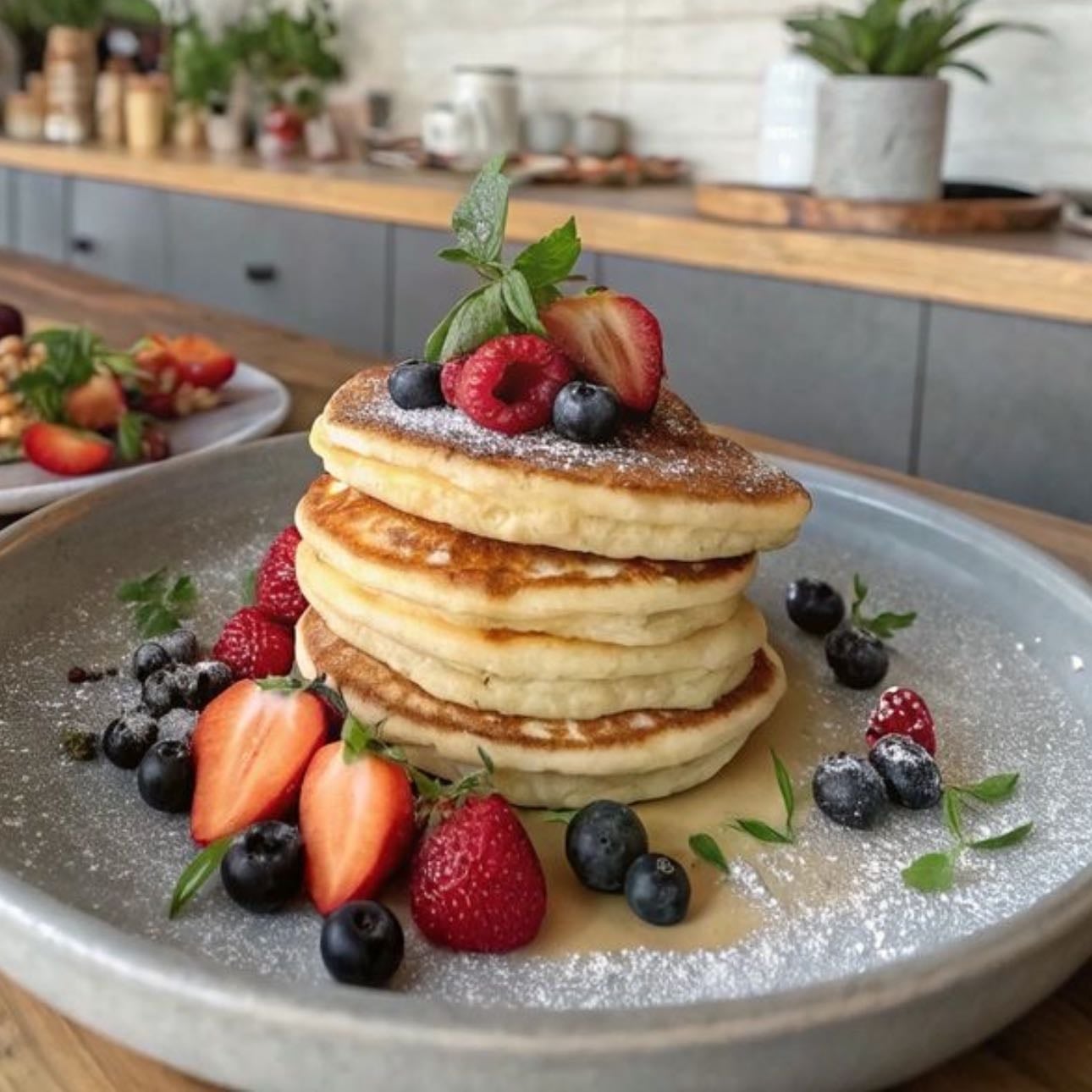 Fluffy pancakes