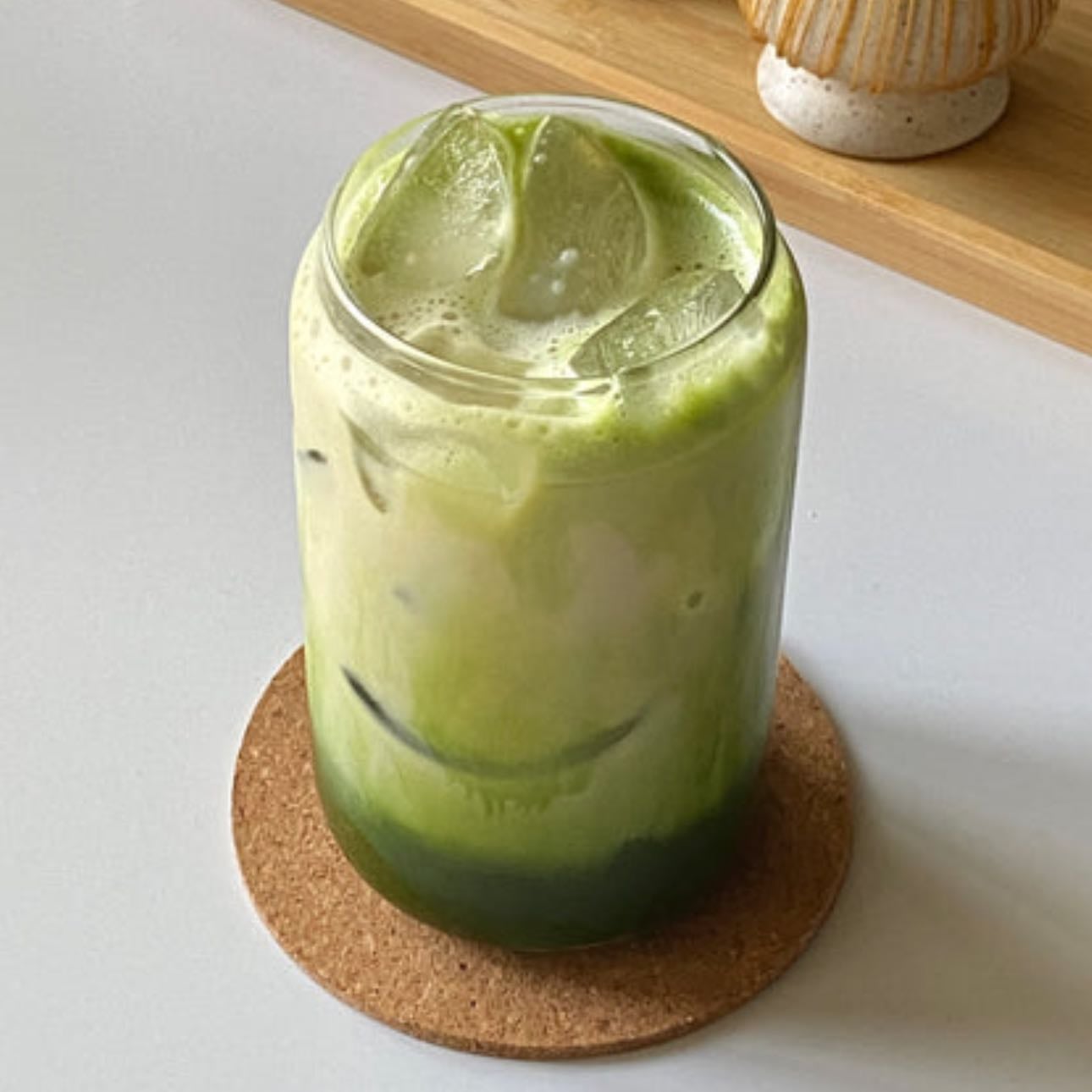 Macha latte