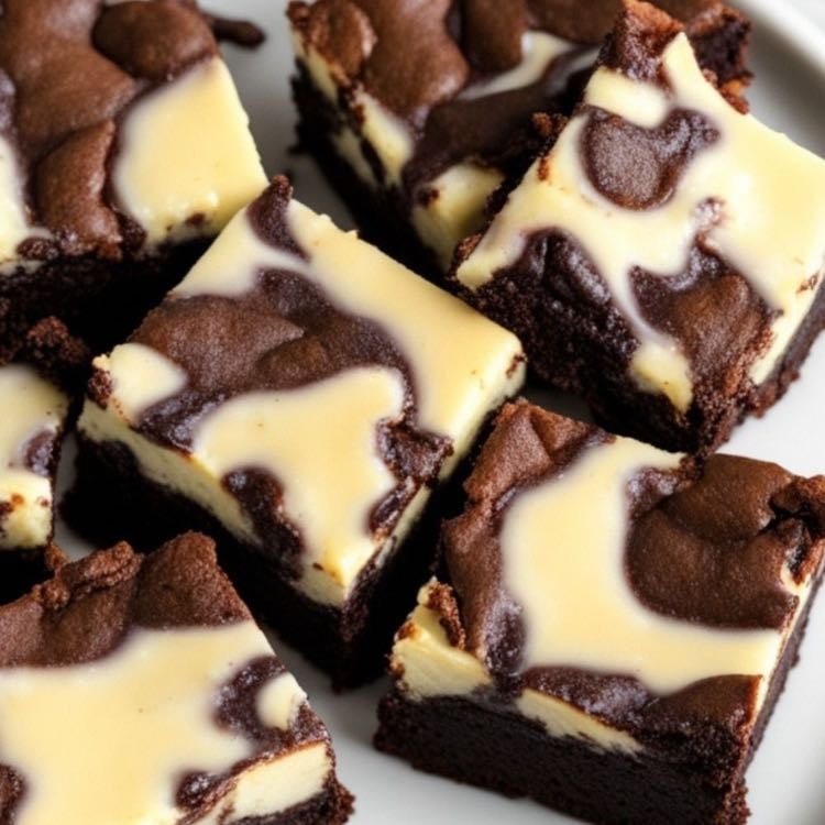Cheesecake brownie