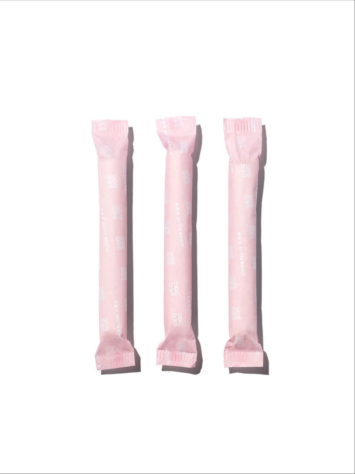 Pads and tampons