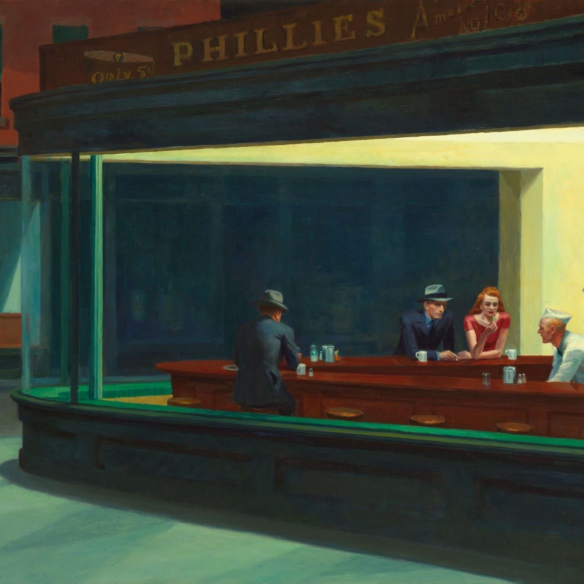 Nighthawks - Edward Hopper, 1942
*Nuevo Realismo*