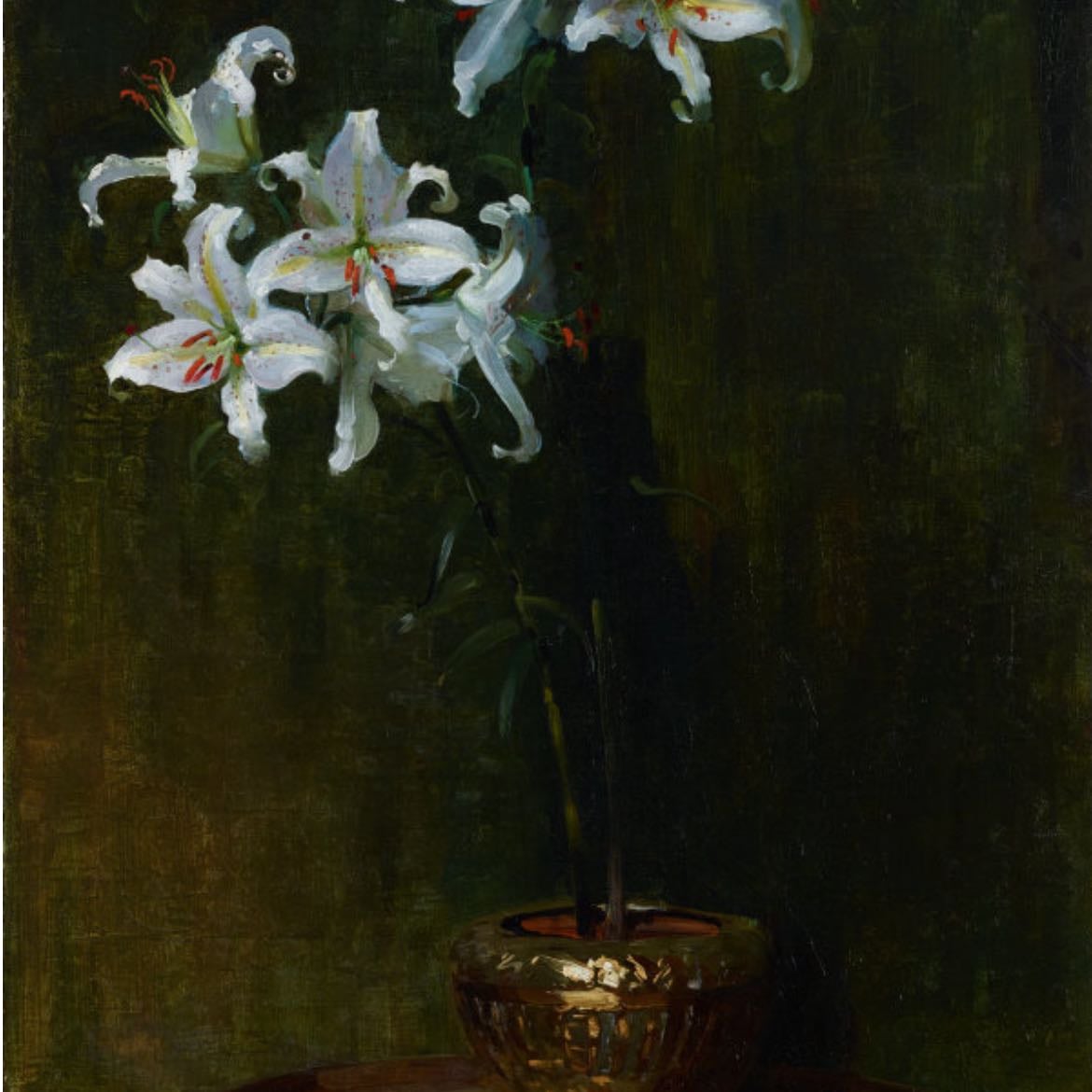 Lillium Auratum - Arthur Streeton, 1909