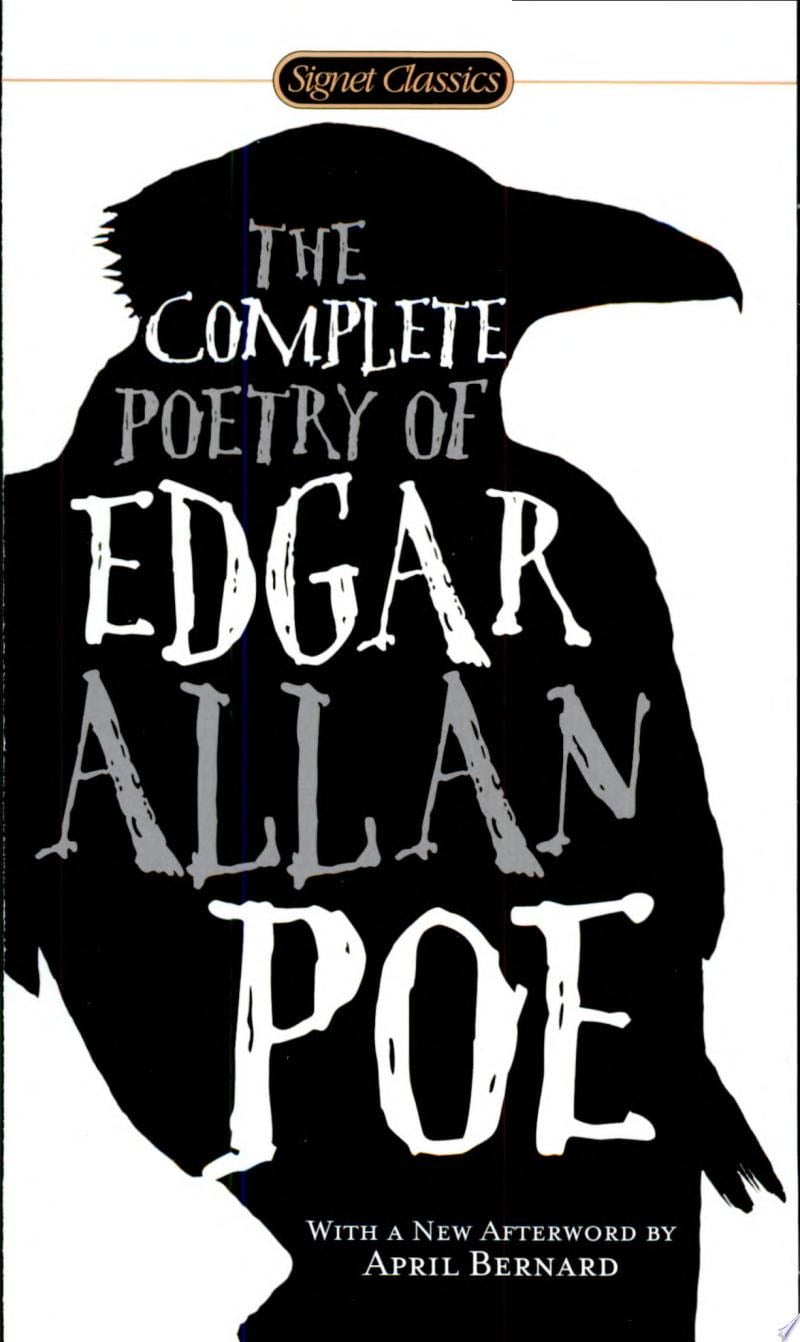 The Complete Poetry of Edgar Allan Poe - Edgar Allan Poe · 2008