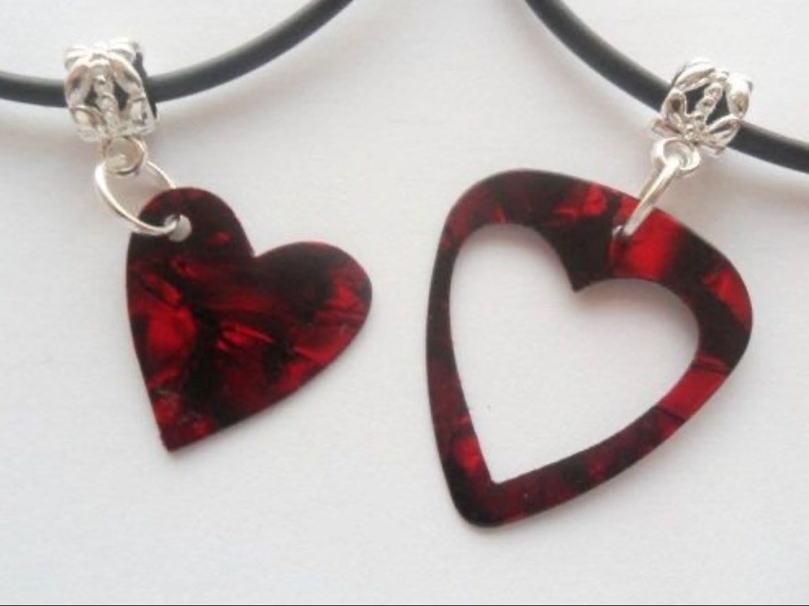 guitar pick necklace