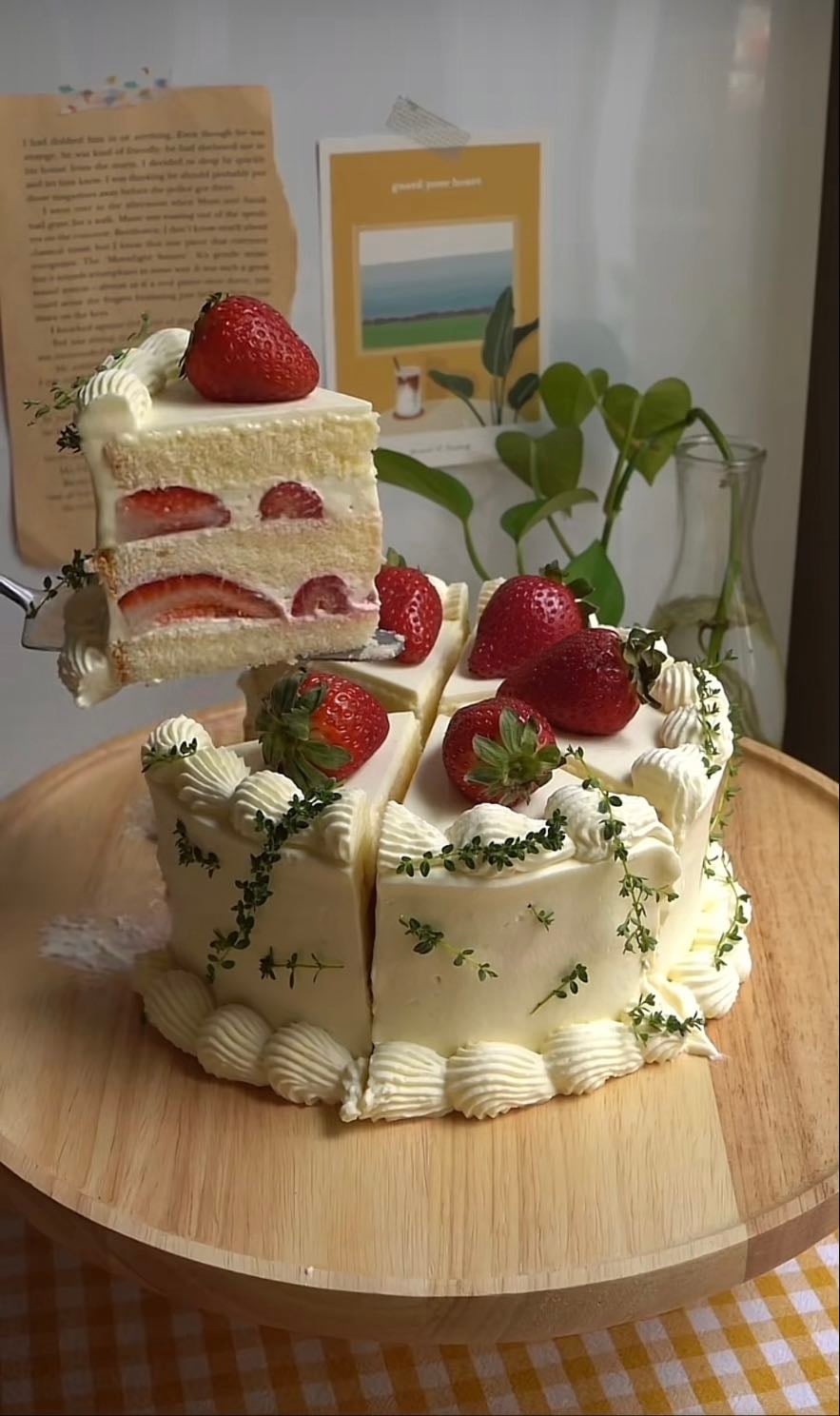pastel de vainilla