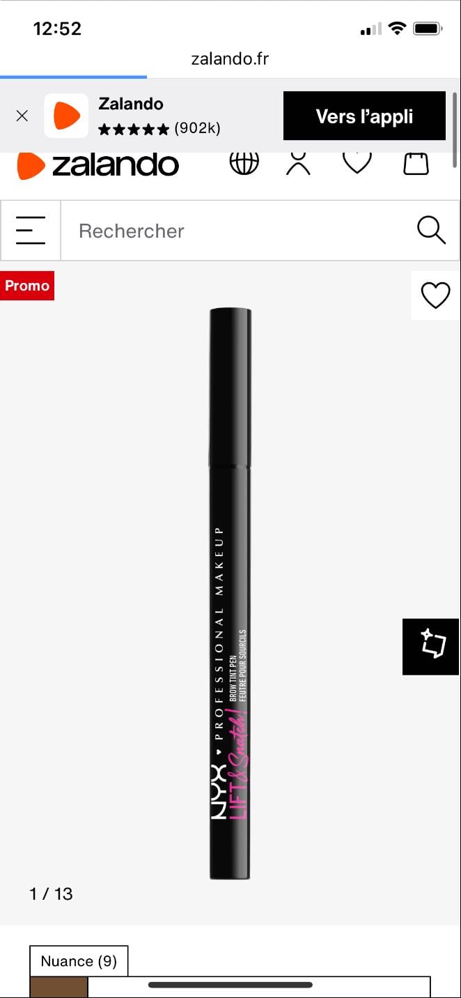 NYX PROFESSIONAL MAKEUP LIFT&snatch brow tint pen