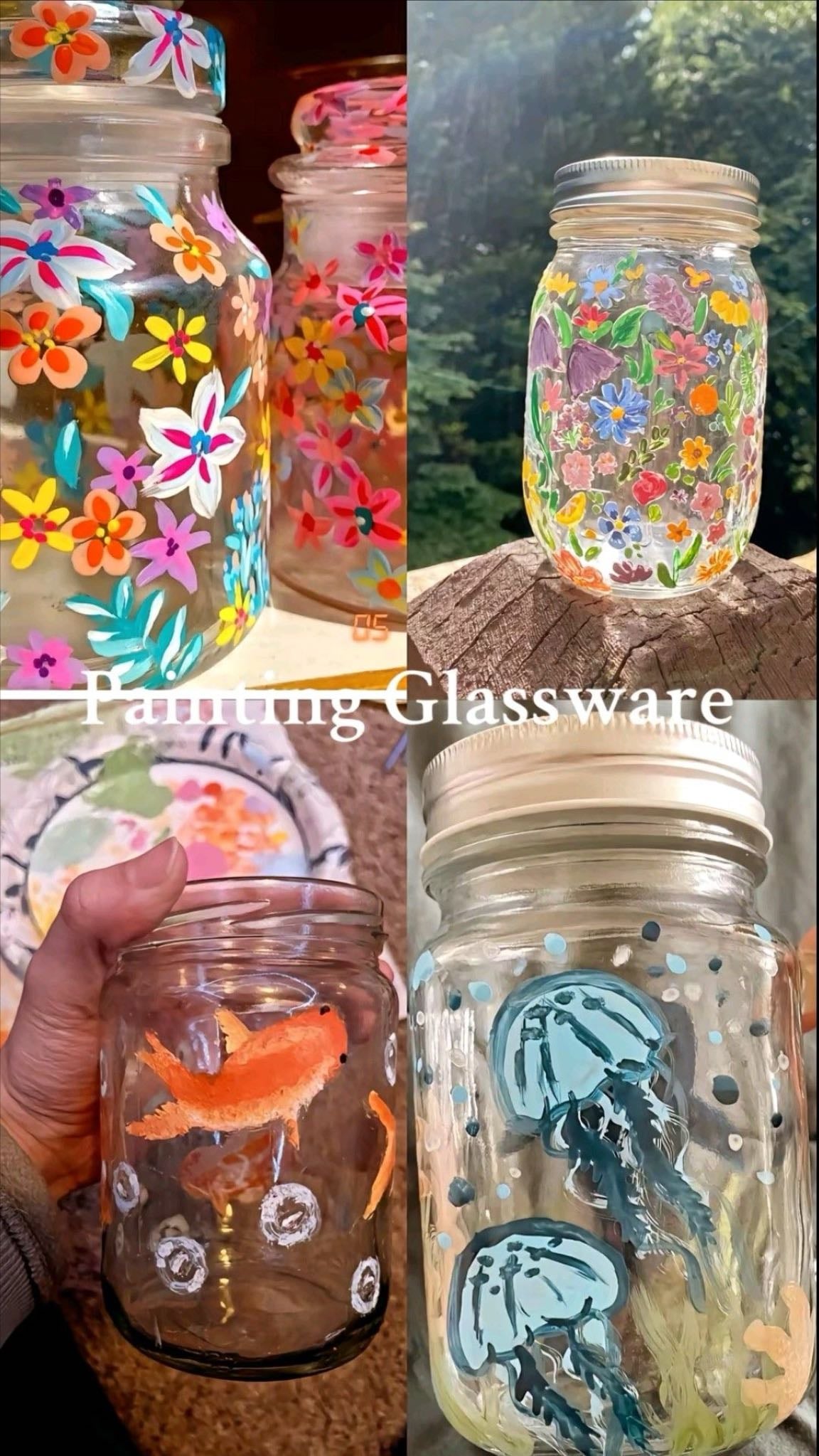 Painting glass