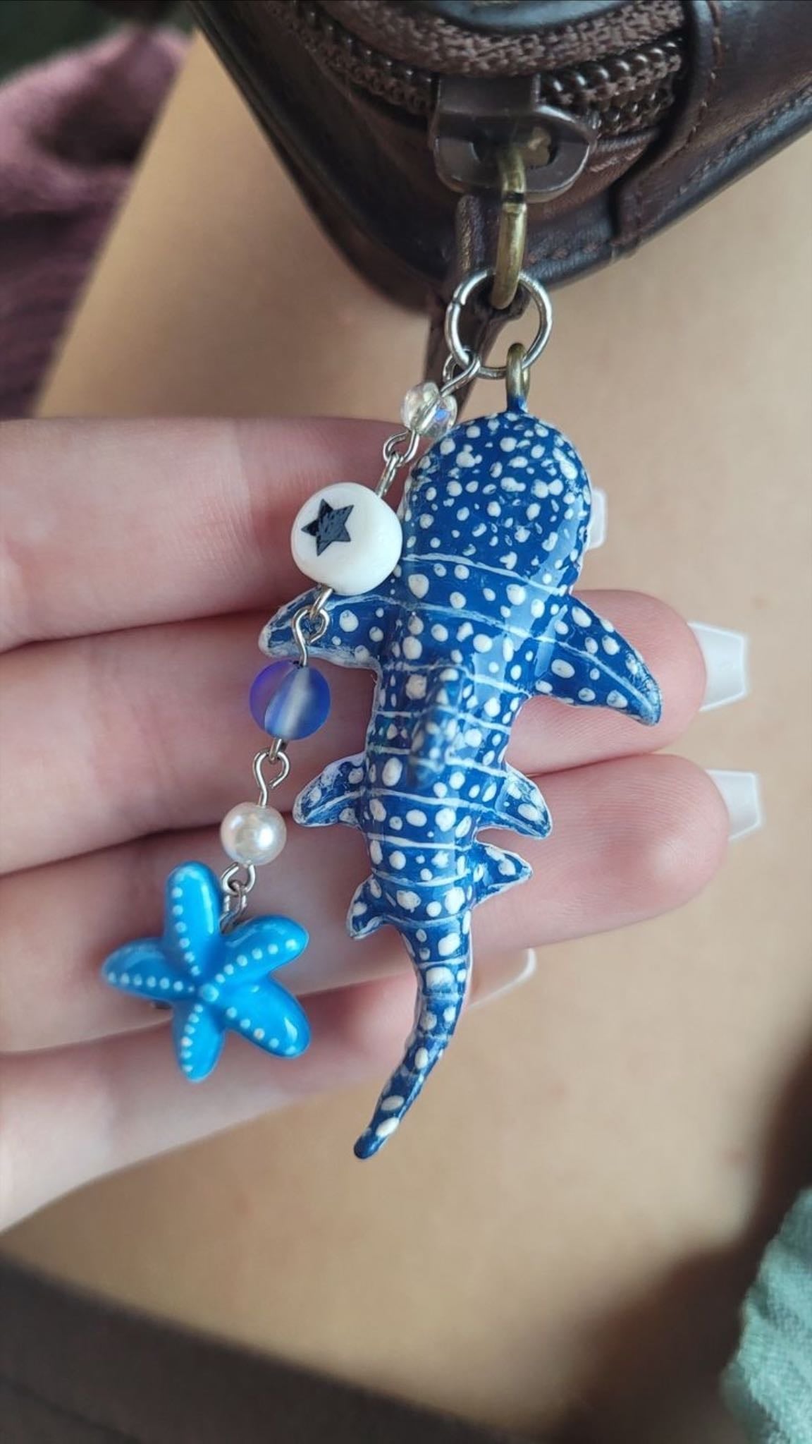 Clay keychain
