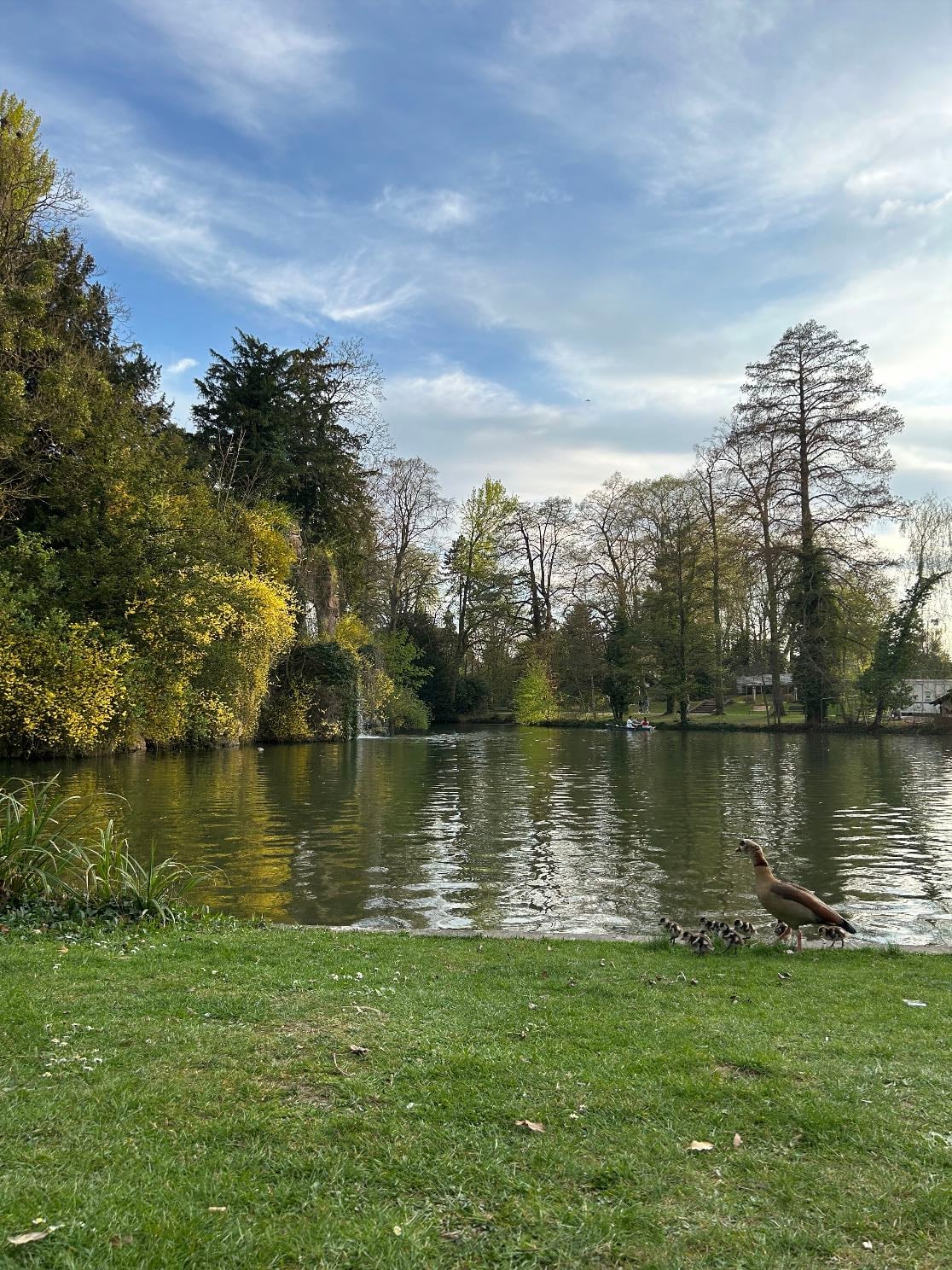 biking at Parc de l’Orangerie