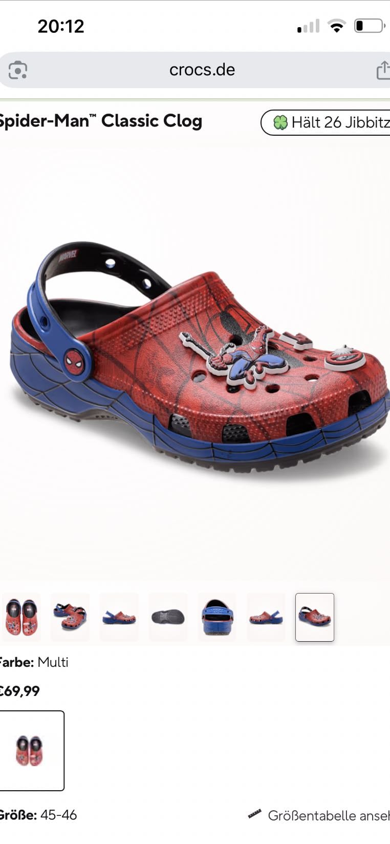 Spiderman CROCS