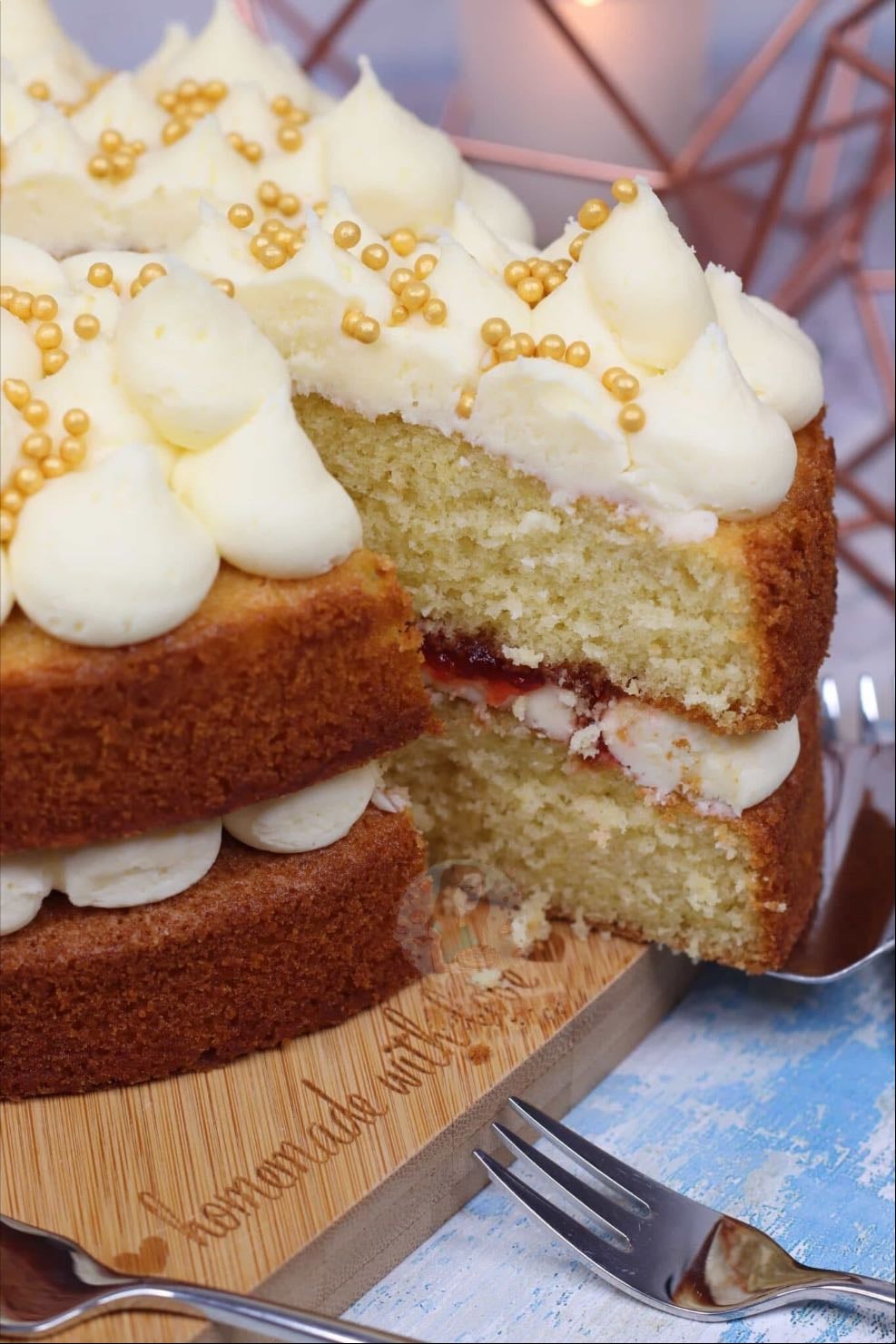 vanilla sponge cake