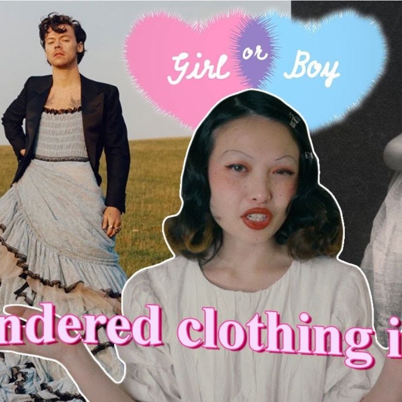 let men wear dresses - Mina Le