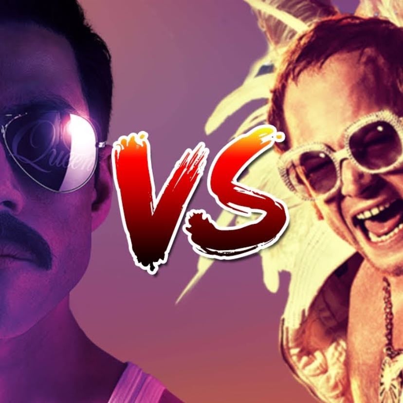 Bohemian Rhapsody vs Rocketman: Empathy & Perspective | A Video Essay - Born Red Films