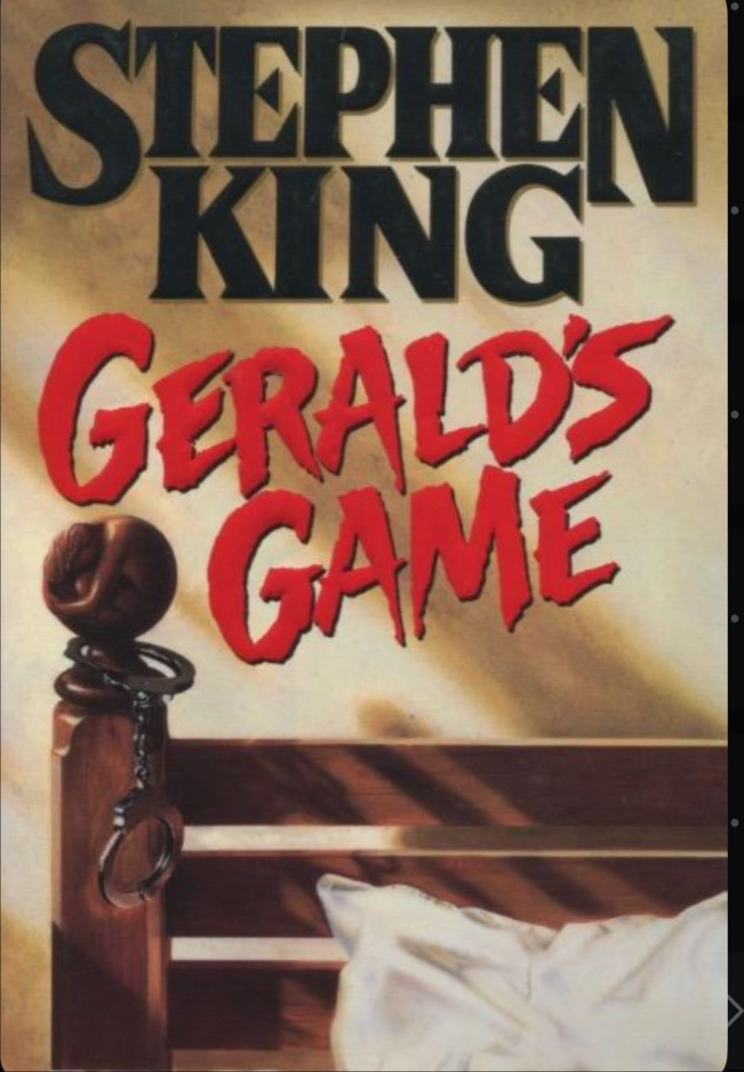 Gerald’s Game - Stephen King