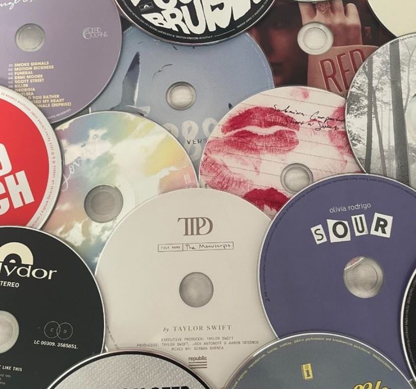 my cd collectionnn